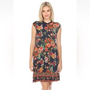 NWT JOHNNY WAS The Janie
Clarkwood Favorite Tank Tiered
Dress